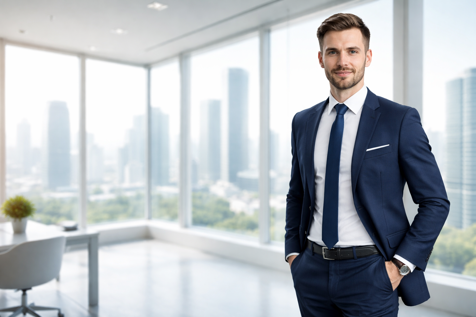 Man in suit